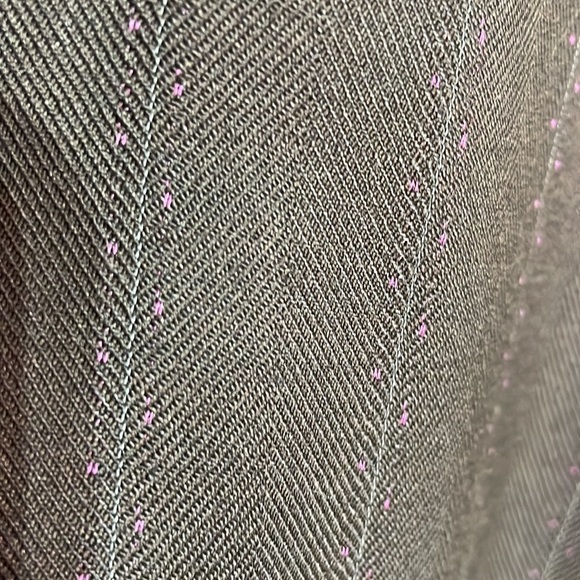 Charles Gray 10 brown pink wool blend 1 button longer style euc worn once - Picture 11 of 11